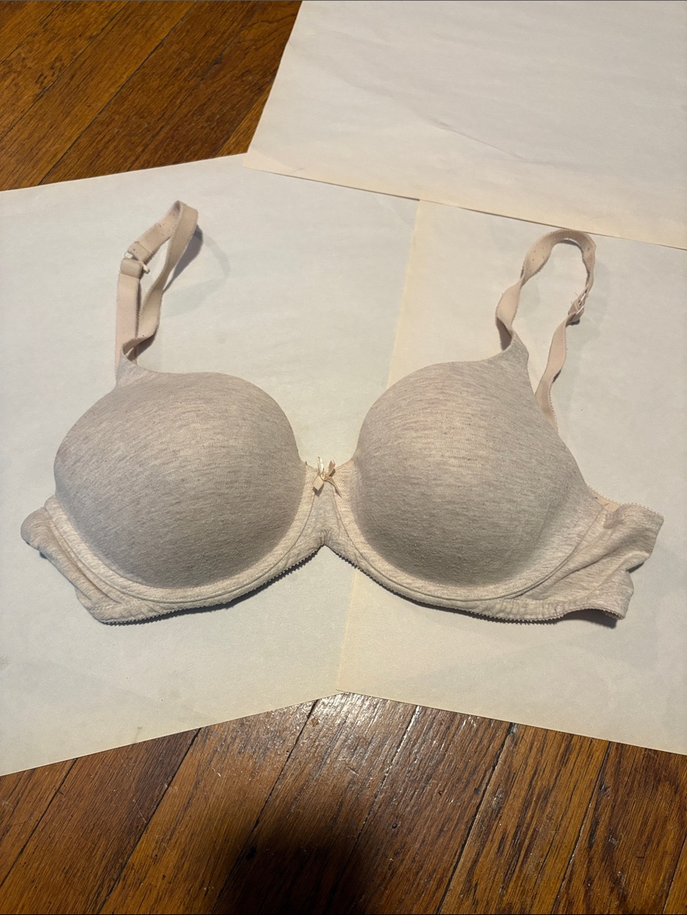 Well Worn Ambrielle Light Beige Molded Cup Underwire Bra